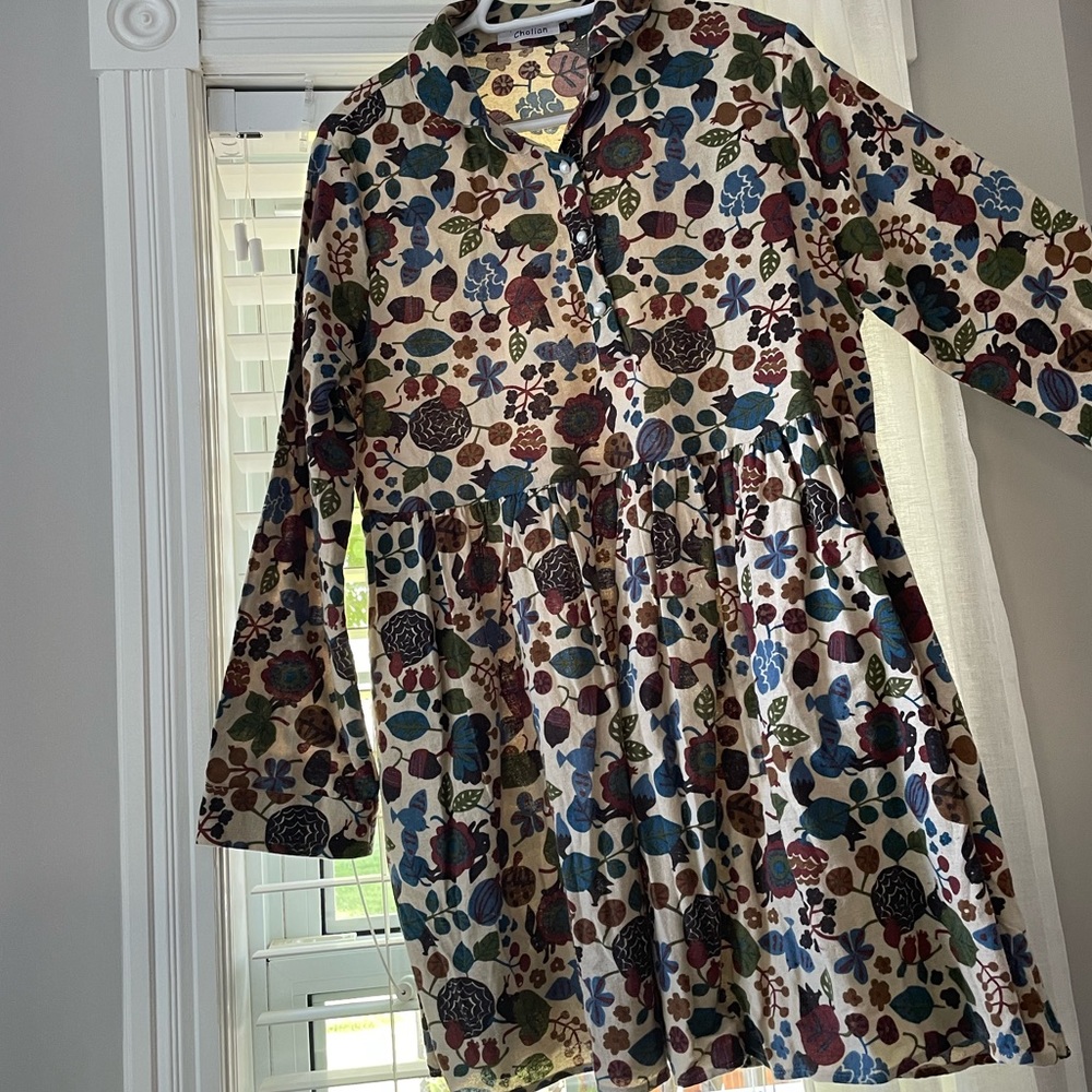 relaxed boho dress